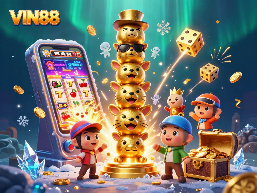 Experience thrilling wins at VIN88 with dynamic slots, spirited totems, and casino magic.