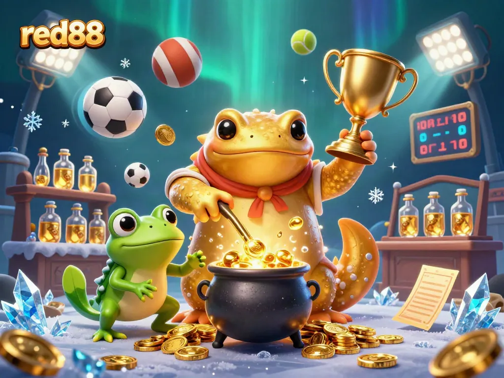 Experience thrilling gaming with red88 while enchanting elements create a captivating bet environment.