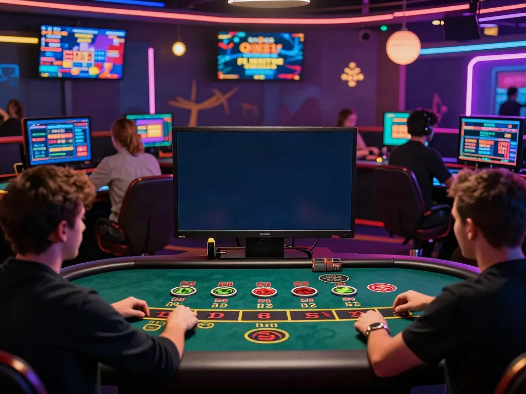 Exciting scene of players using their devices for man 88 online gaming.