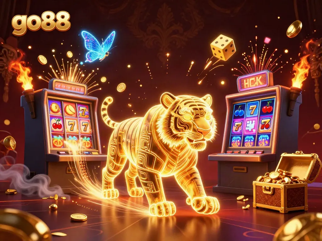 Experience the exciting features of go88 with dynamic gaming elements in a vibrant casino setting.